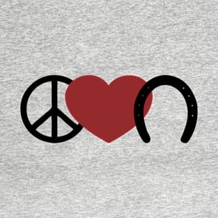 Peace-Love-Hoof T-Shirt